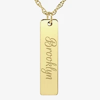 Womens Sterling Silver 18 Inch Pendant Necklace