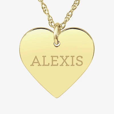 Womens Sterling Silver 18 Inch Pendant Necklace