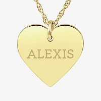 Womens Sterling Silver 18 Inch Pendant Necklace