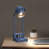 Sheffield Labs 16.7" Newport Blue Metal Led Desk Lamp