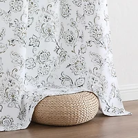 Regal Home Kelvis Printed Grommet Top Energy Saving Blackout Set of 2 Curtain Panel