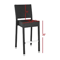 Safavieh Bethel Patio Collection Bar Stool