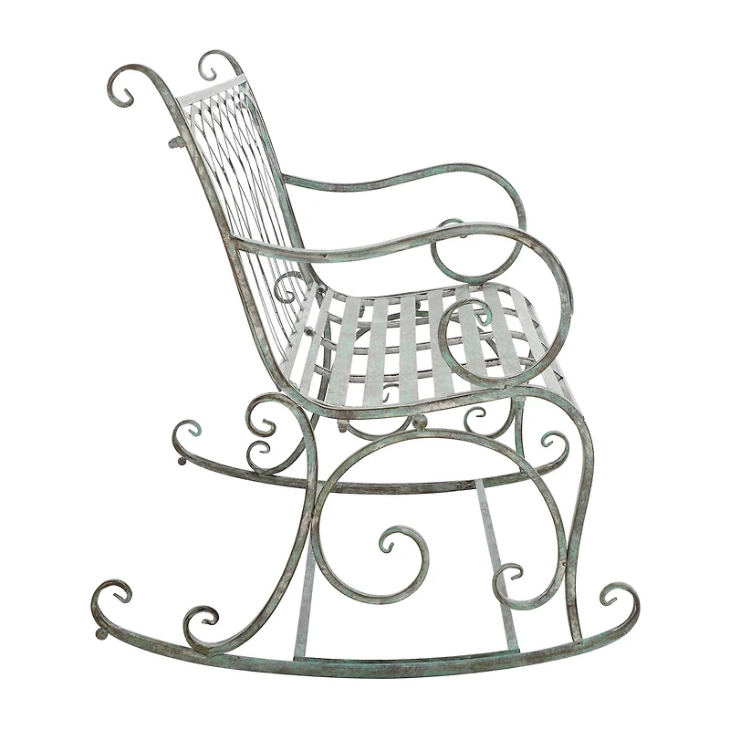 Safavieh Ressi Patio Collection Rocking Bench