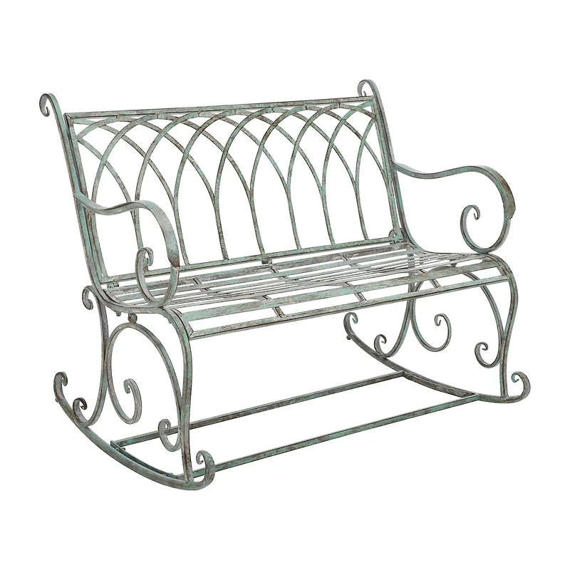 Safavieh Ressi Patio Collection Rocking Bench