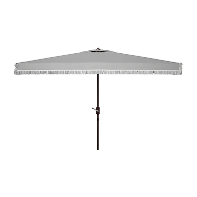 Safavieh Milan Fringe Patio Collection Umbrella