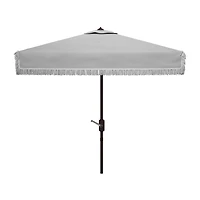 Safavieh Milan Fringe Collection Patio Umbrella