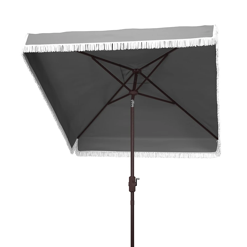 Safavieh Milan Fringe Collection Patio Umbrella