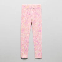 Xersion Little & Big Kid Girls Quick Dry High Rise 24" Active Skinny Full Length Leggings