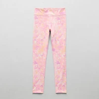 Xersion Little & Big Kid Girls Quick Dry High Rise 24" Active Skinny Full Length Leggings