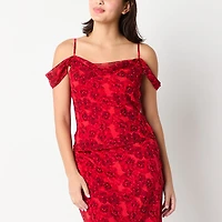 by&by Womens Juniors Sleeveless Blouse
