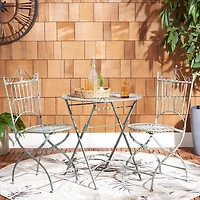 Safavieh Belen Patio Collection 3-pc. Bistro Set Folding