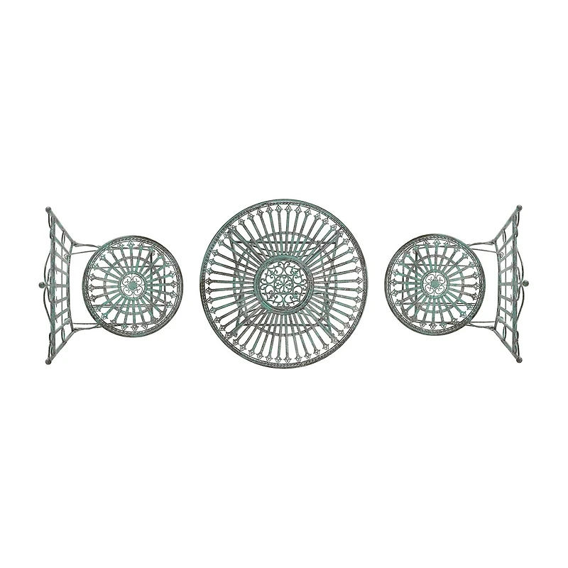 Safavieh Belen Patio Collection 3-pc. Bistro Set Folding