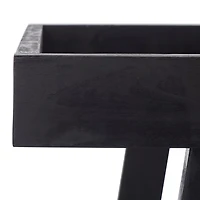 Safavieh Renzo Patio Collection Wood-Top Serving Cart