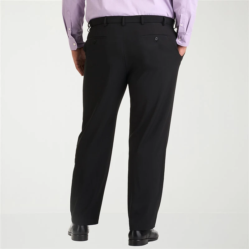 Van Heusen Stain Shield Mens Straight Fit Big and Tall Dress Flat Front Pant