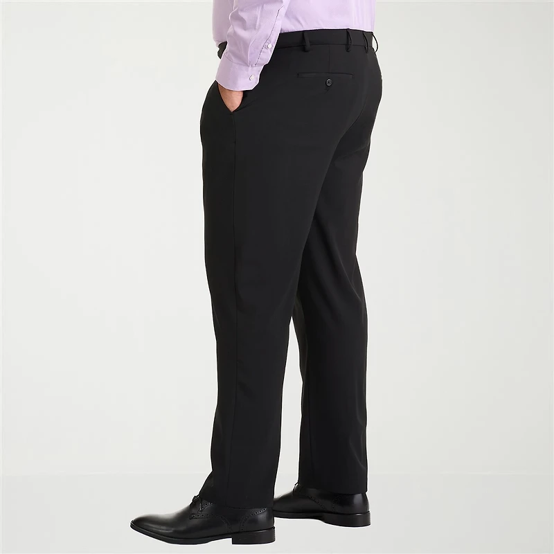 Van Heusen Stain Shield Mens Straight Fit Big and Tall Dress Flat Front Pant