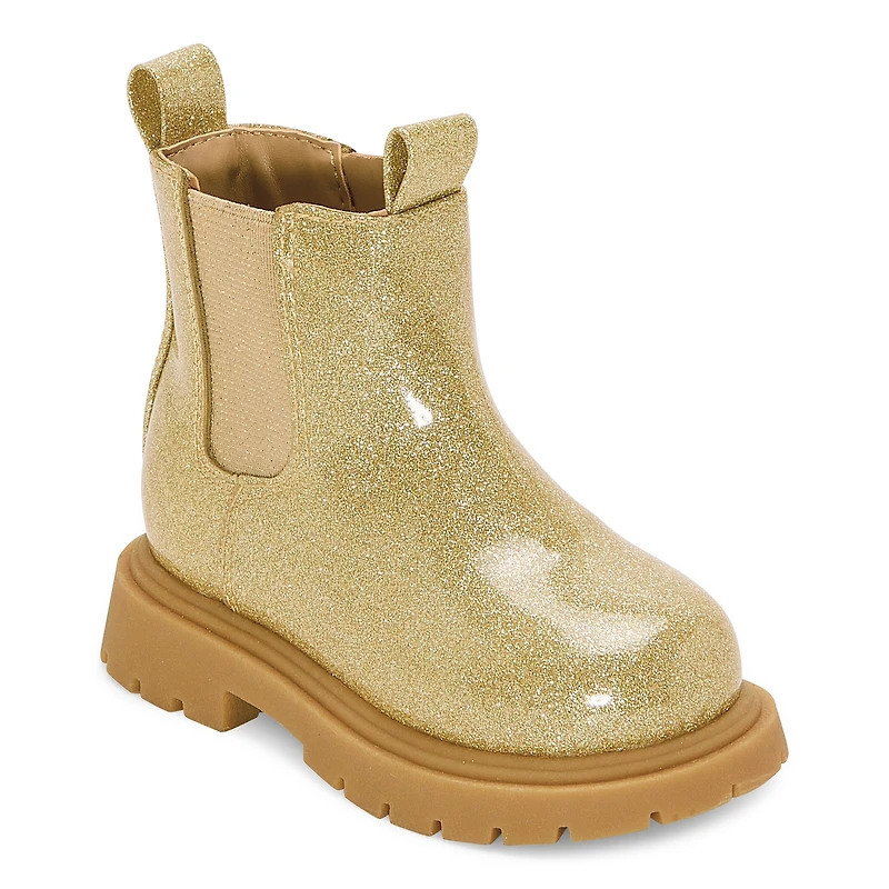 Thereabouts Toddler Girls Lil Elisa Flat Heel Chelsea Boots