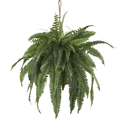 Nearly Natural 22in Green Fern Artificial Plant