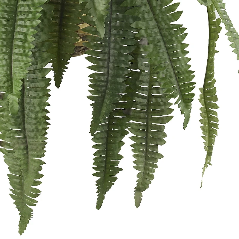 Nearly Natural 22in Green Fern Artificial Plant
