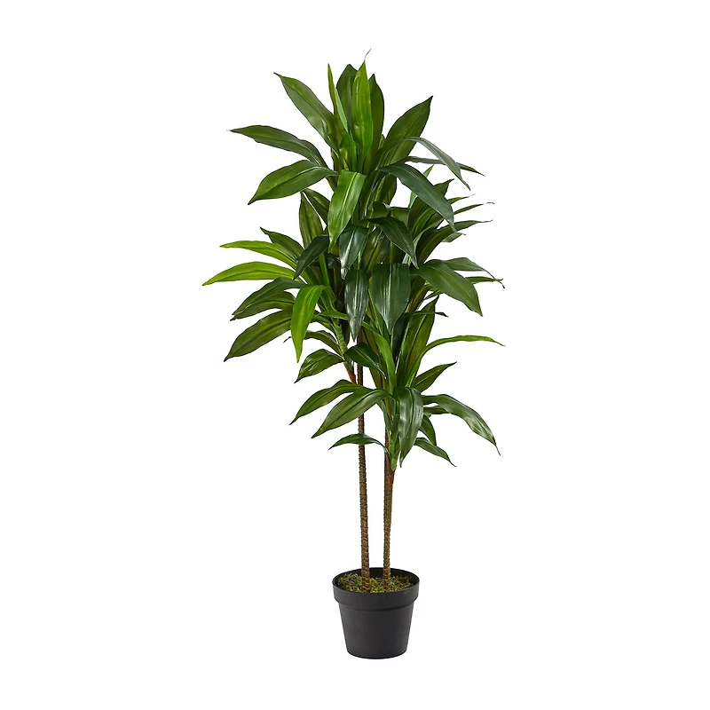 Nearly Natural 48in. Green Dracaena Indoor Artificial Tree