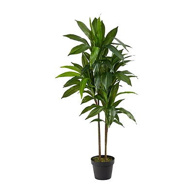 Nearly Natural 48in. Green Dracaena Indoor Artificial Tree