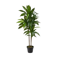 Nearly Natural 48in. Green Dracaena Indoor Artificial Tree