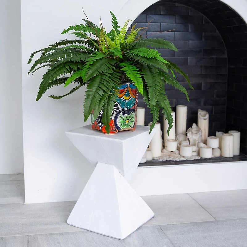 Nearly Natural 19in Green Boston Fern Artificial Plant