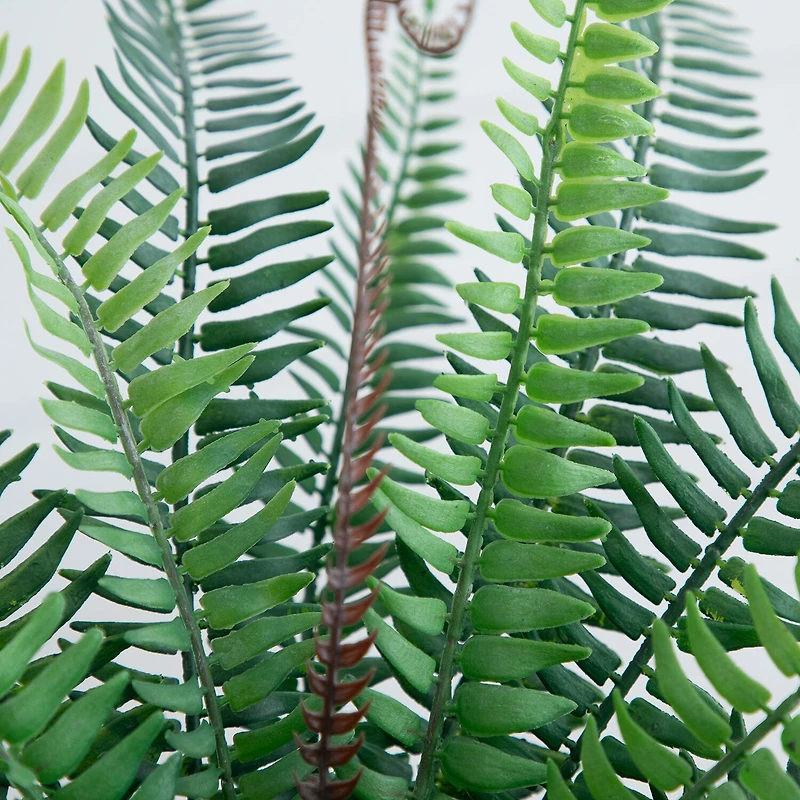 Nearly Natural 16in Green Fern Artificial Plant