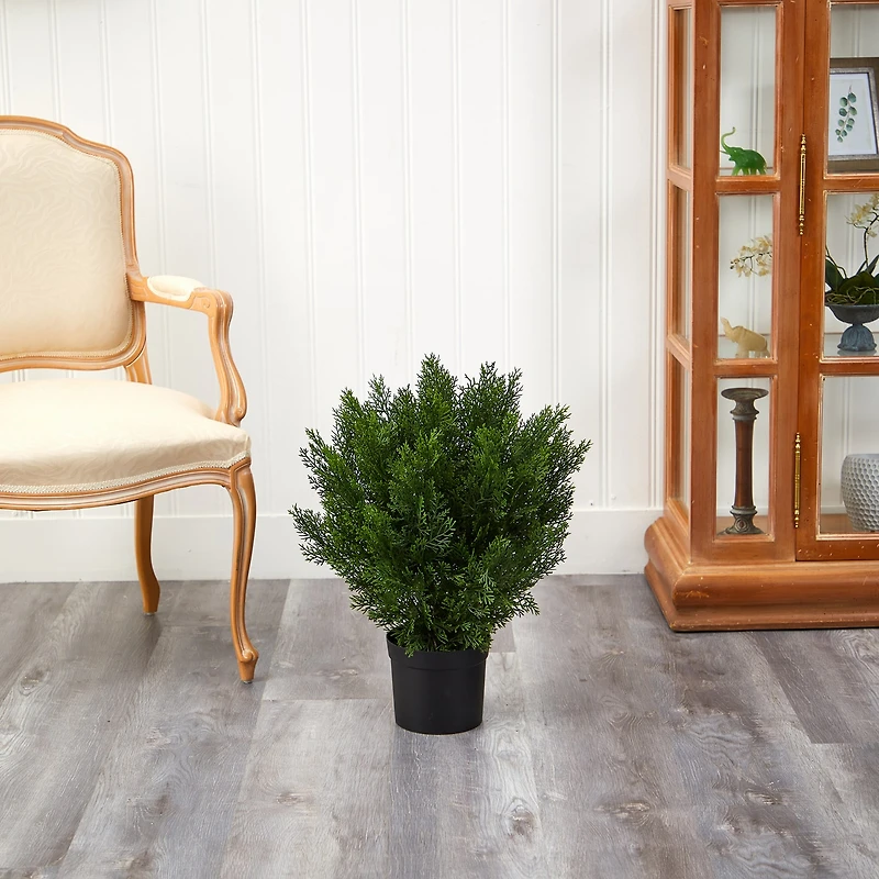 Nearly Natural 2ft. Green Cedar Artificial Plant