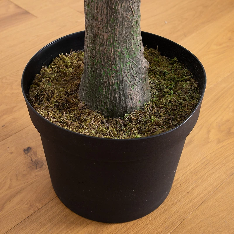 Nearly Natural 12ft. Green Eucalyptus Indoor Artificial Tree