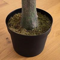 Nearly Natural 12ft. Green Eucalyptus Indoor Artificial Tree