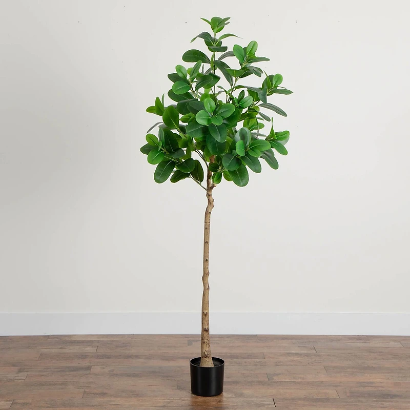 Nearly Natural 6ft. Green Audrey Ficus Indoor Artificial Tree