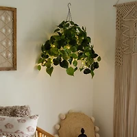 Nearly Natural 24in. Green Lighted Philodendron Artificial Plant