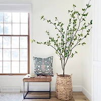 Nearly Natural 6.5ft. Green Citrus Indoor Artificial Tree