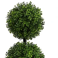 Nearly Natural 3ft. Green Boxwood Topiary