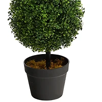 Nearly Natural 3ft. Green Boxwood Topiary