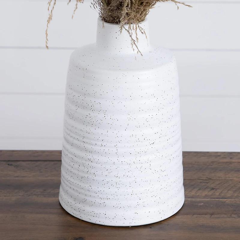 Nearly Natural 30in. Brown Dried Natural Pampas Floral Arrangement
