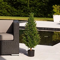 Nearly Natural 3ft. Green Rosemary Topiary
