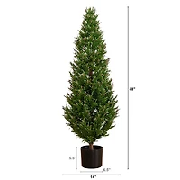 Nearly Natural 4ft. Green Rosemary Topiary