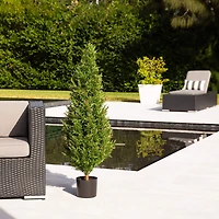 Nearly Natural 4ft. Green Rosemary Topiary