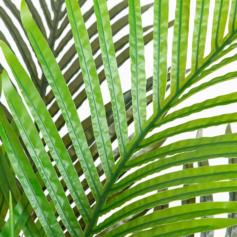Nearly Natural 4ft. Green Coconut Palm Indoor Artificial Tree