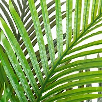 Nearly Natural 4ft. Green Coconut Palm Indoor Artificial Tree