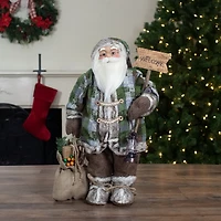Northlight 24" Standing Welcome Santa Christmas Figurine