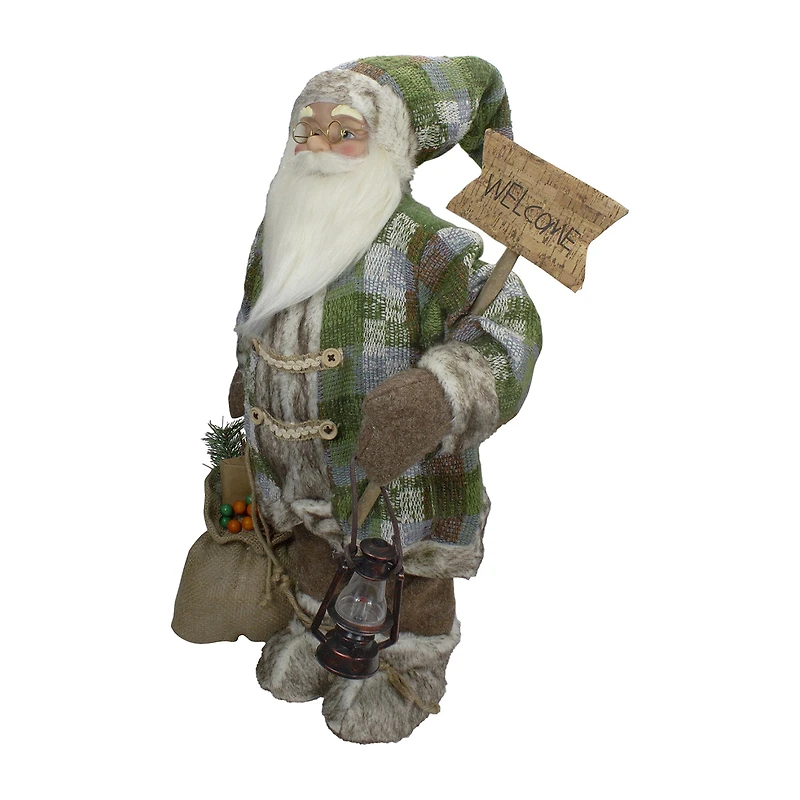 Northlight 24" Standing Welcome Santa Christmas Figurine