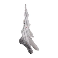 Northlight 28" Led Lighted 2d Tinsel And Pine 2 Foot Pine Christmas Tree