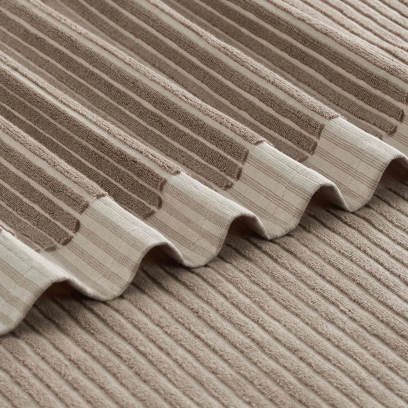 Martex Martex Sculpted Stripe Quick Dry Striped Bath Towel