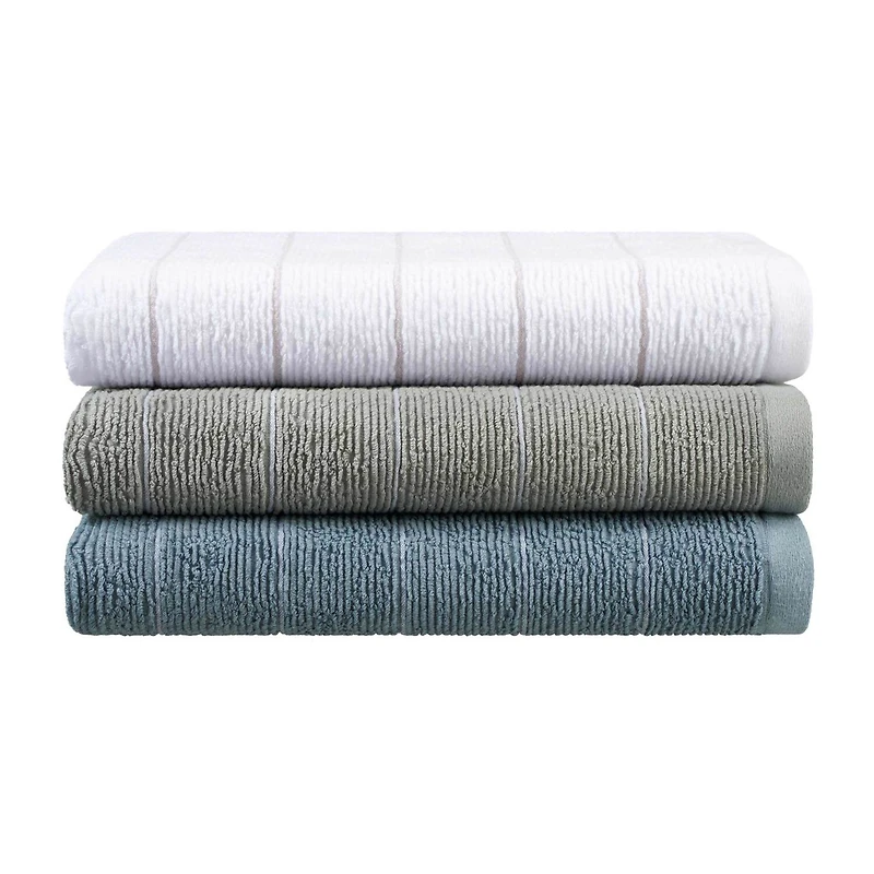 Martex Martex Slub Stripe Quick Dry Striped Bath Towel