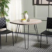 Safavieh Mindy Collection Wood-Top Dining Table