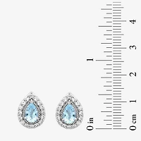 Gemstone Sterling Silver 2-Pc Pear Jewelry Set