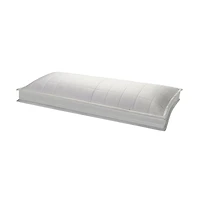 Ella Jayne Luxury Plush Turtle Top Gusseted Body Pillow with Down Alternative Poly Gel Fiber Fill