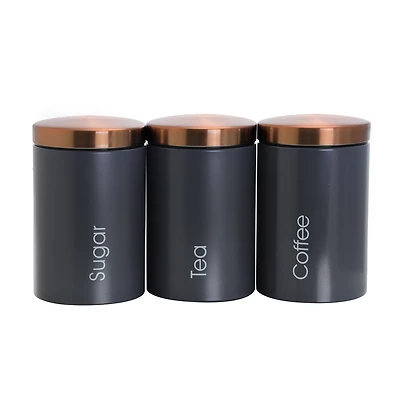 MegaChef Essential Kitchen Storage 3-pc. Canister